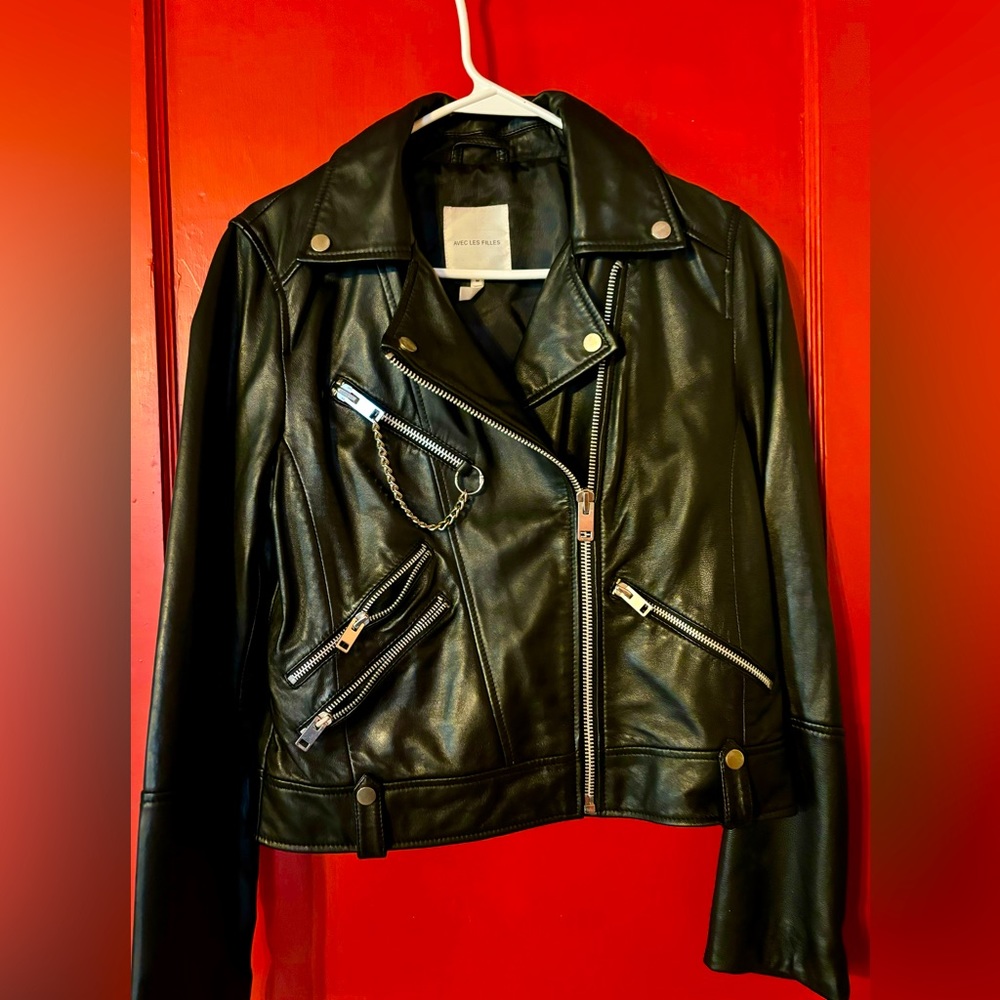 BAD A** Leather Jacket! Size M